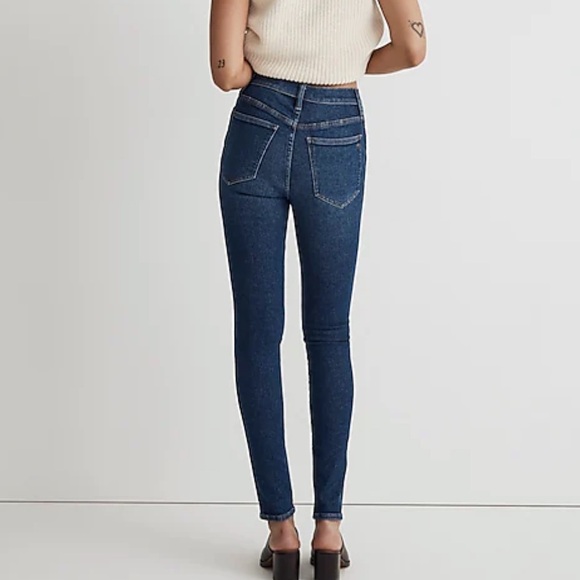 Madewell 10" High-Rise Skinny Jeans W-971 Size 28 - Picture 2 of 14
